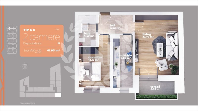 Titan, apartament 2 camere, decomandat, metrou, preturi promotionale