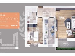 Titan, apartament 2 camere, decomandat, metrou, preturi promotionale